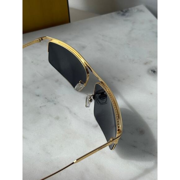 NEW Fendi FE40141U Gold Green Unisex Sunglasses main image 6